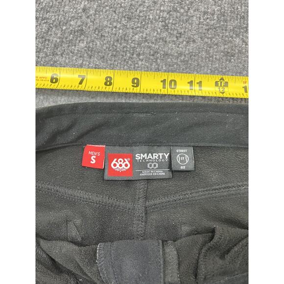 686 Smarty Men Fleece Pant S Street Fit Flare Technology Snow Cold Weather Retro - Picture 3 of 13